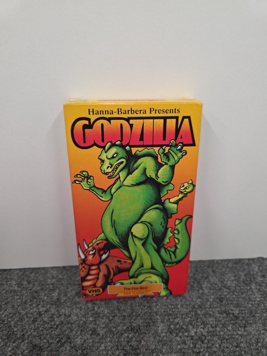 Godzilla - The Fire Bird VHS 1987 Kids Klassics Hanna Barbera