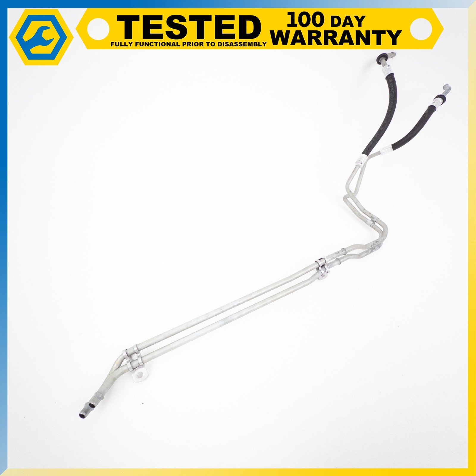 08-13 CHEVROLET CORVETTE C6 AUTOMATIC TRANSMISSION OIL COOLER HOSE LINE PIPE OEM