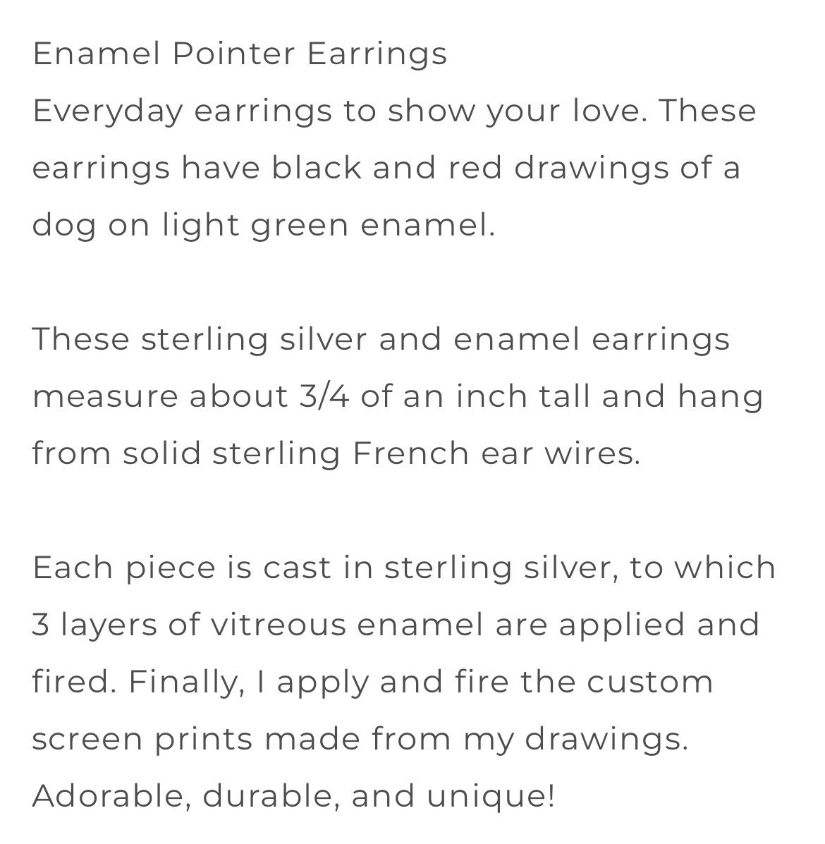 Mark Poulin Sterling Silver Pointer Dog Earrings … - image 4