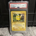 Pokemon 1999 Pikachu #60 1st Edition Jungle PSA 8