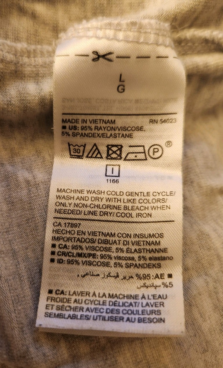 Gray Heather Old Navy Drawstring Comfortable Loun… - image 7