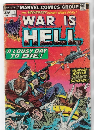 WAR IS HELL # 13_MARVEL COMICS_HUGE 99 CENT COMICS SALE_ GOOD