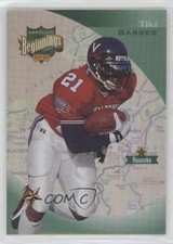 1997 Absolute Beginnings Bronze Redemption Tiki Barber #6 8w9