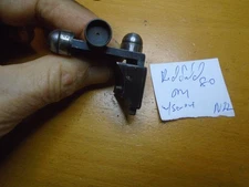 Vintage Redfield Series 80M Peep Sight For Mauser Bolt Action Rifles W/ Screws