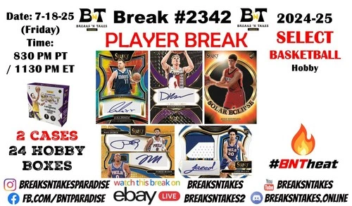 JALEN GREEN 2024-25 Select Basketball Hobby 2 CASE (24 BOX) Break #2342