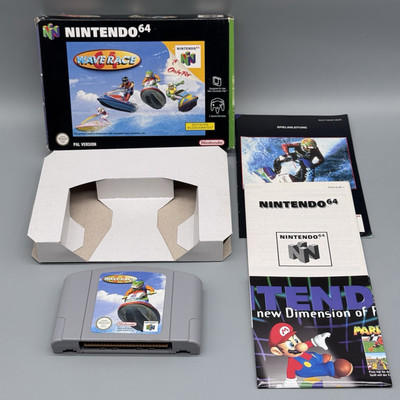 Nintendo 64 N64 - Wave Race 64 - OVP - PAL