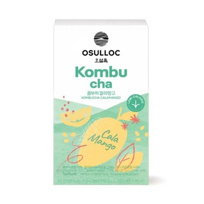 Korean Kombucha Calamango Zero Sugar 10 Sticks Osulloc Probiotic Tea