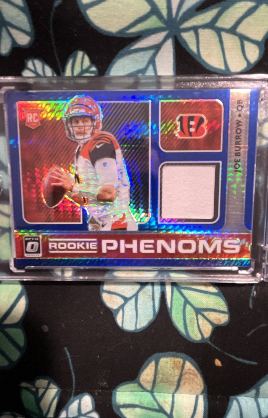 2020 Panini Donruss Optic - Rookie Phenoms Horizontal Joe Burrow #RP-1 (MEM, RC)