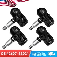 4pcs Tire Pressure Sensor Tpms New Pmv-107j 42607-33021 For Toyota Lexus Scion 4pcs Tire Pressure Sensor Tpms New Pmv-107j 42607-33021 For Toyota Lexus Scion