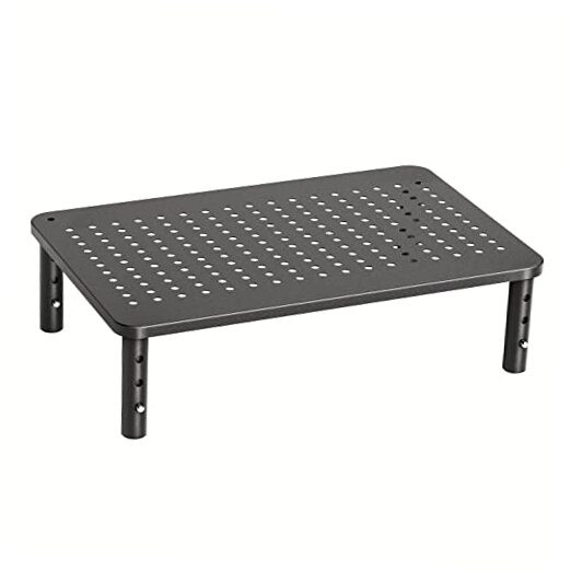 Monitor Stand, Monitor Stand Riser 3 Height Adjustable, Monitor Riser Black-image