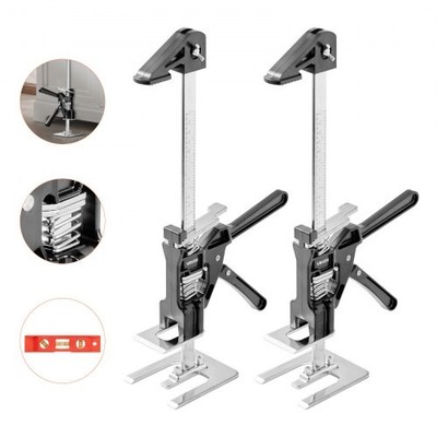 Labor Saving Arm Jack, 2 PCS 330 lbs Bearing Capacity, Lifting up to 9.8'', Metal