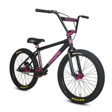 Bicicleta Throne The Goon 24" BMX de una sola velocidad Black Berry NUEVA