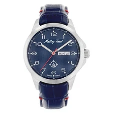 Mathey-Tissot Excalibur Quartz Blue Dial Men's Watch MTWG2001101