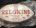 Washington Redskins Football Signed by Chris Samuels, Paul Doty, Daniels