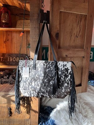 Hide  N West Women s Genuine Leather Western Shoulder Bag Computer, Office NWT