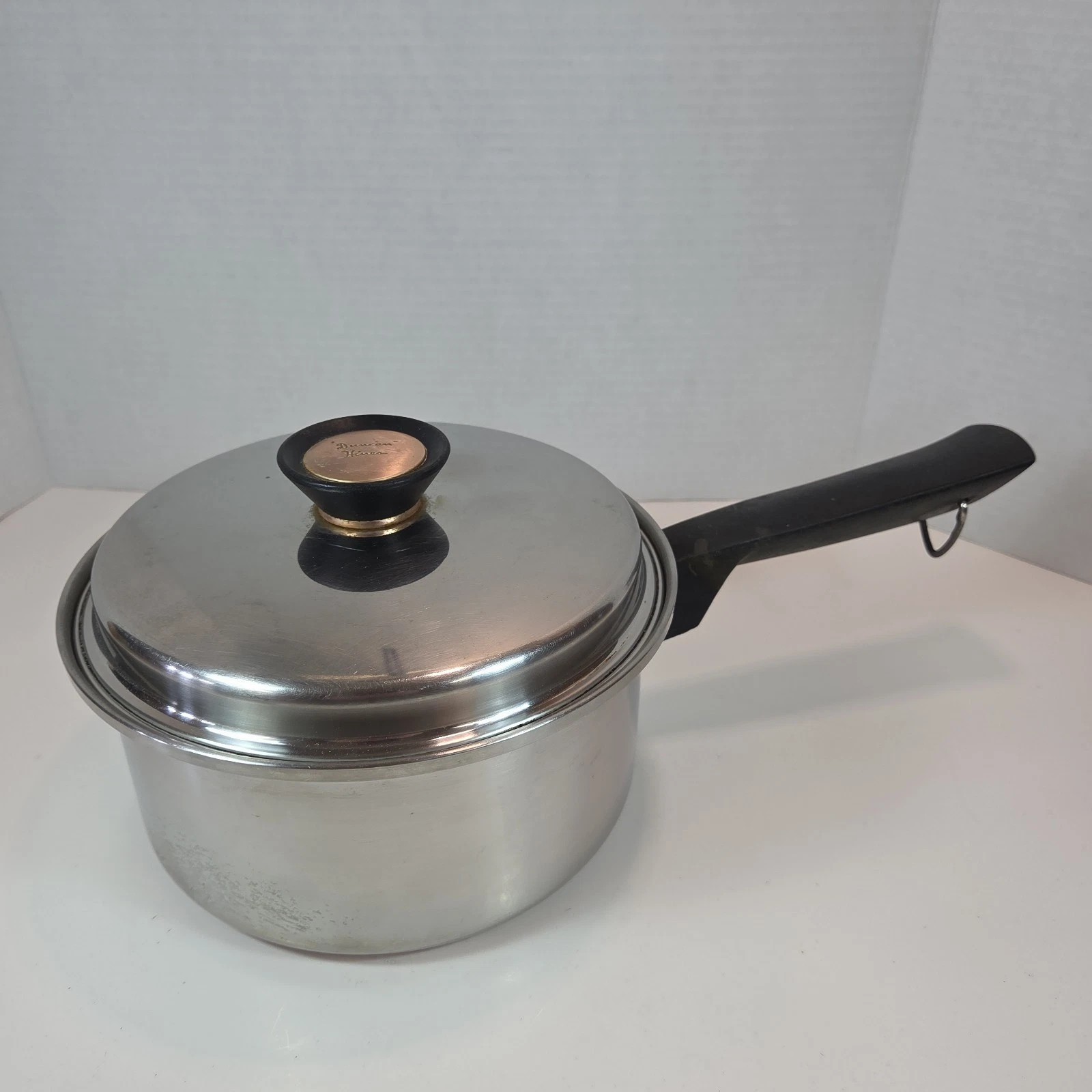 Vintage Duncan Hines Regal Ware Stainless Steel 2.5 Qt Sauce Pan w/Lid 8" 18-8