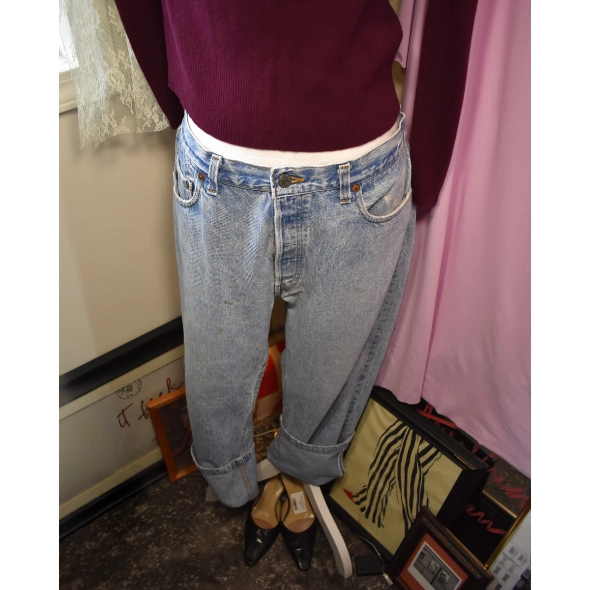 Levi's 34 Inseam Vintage Jeans for Women for sale - eBay