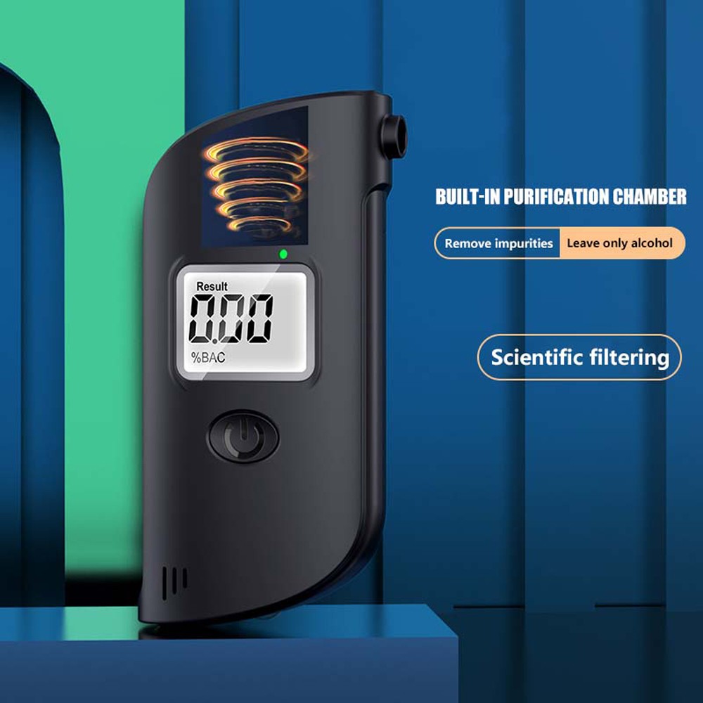 Alcohol Tester Portable High Accuracy Breathalyzer Breath Alcohol Detector With