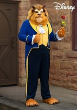 COMPLETE - NIB NWT - Disney Licensed Beast Costume 4X - Beauty and the Beast