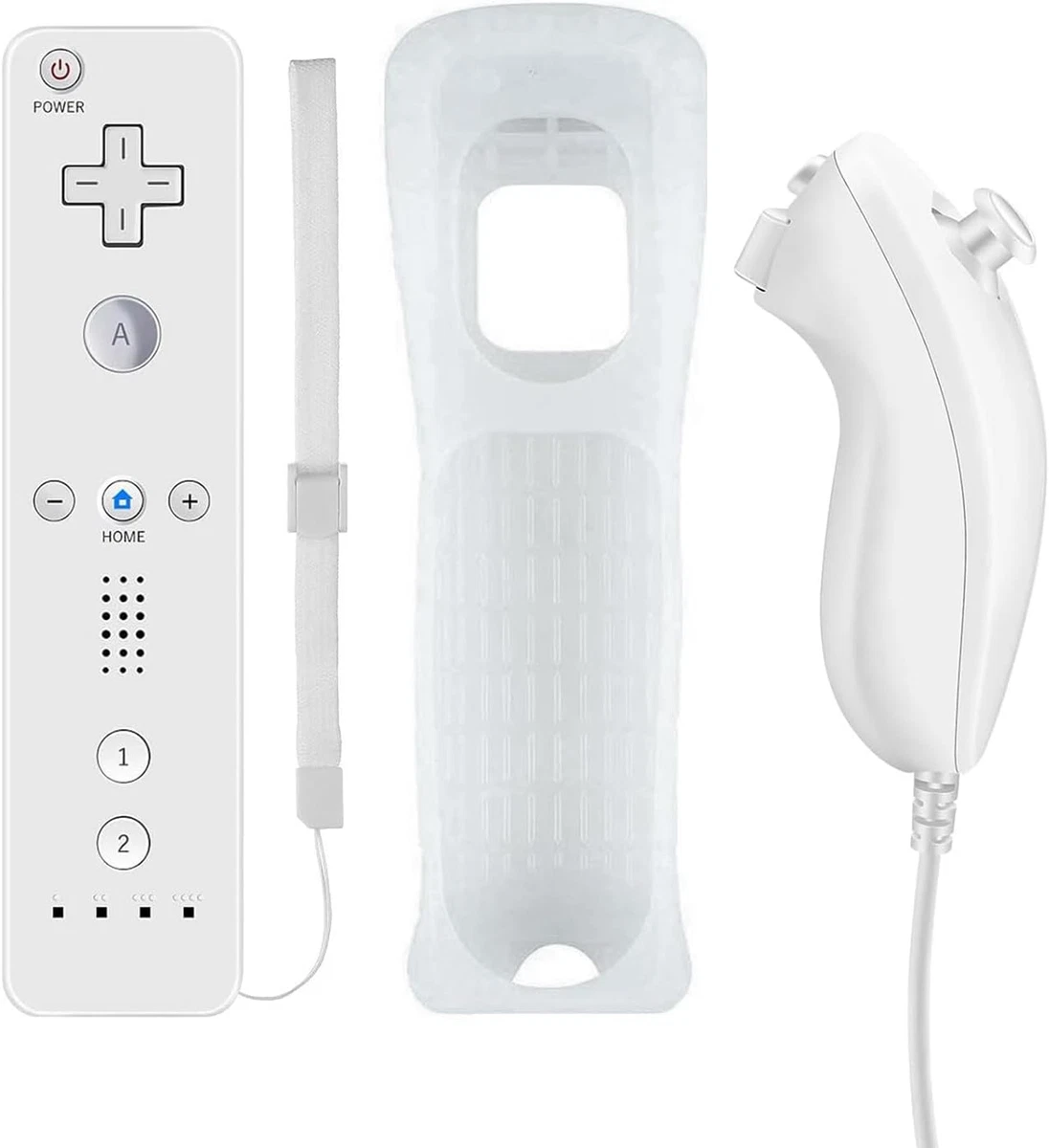 Custodia In Gomma Konix Per Controller Wii E Wii U – Impugnatura Morbida E Antiscivolo – Colore Nero - 2