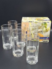6 x Luminarc-France OCTIME Wassergläser Trinkgläser. NEU in OVP.