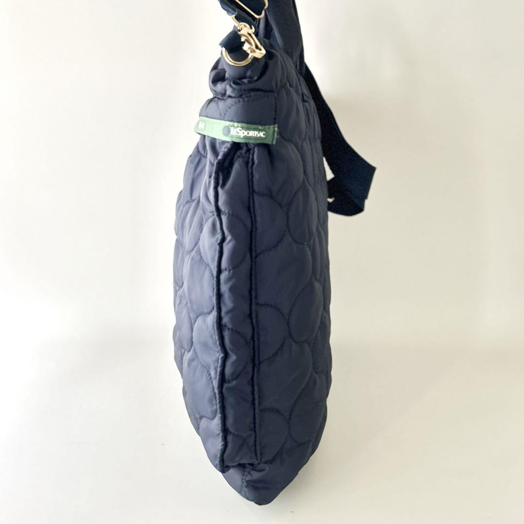 Lesportsac 2Way Helmet Bag Quilt Shoulder Navy | eBay