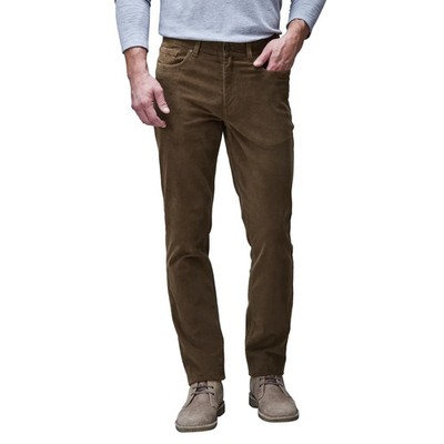 Copper & Oak Men's Corduroy Pant, Premium Stretch Fabric, Tan