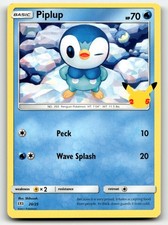 Piplup 20/25 McDonald's Collection 2021 Pokemon TCG [NM]