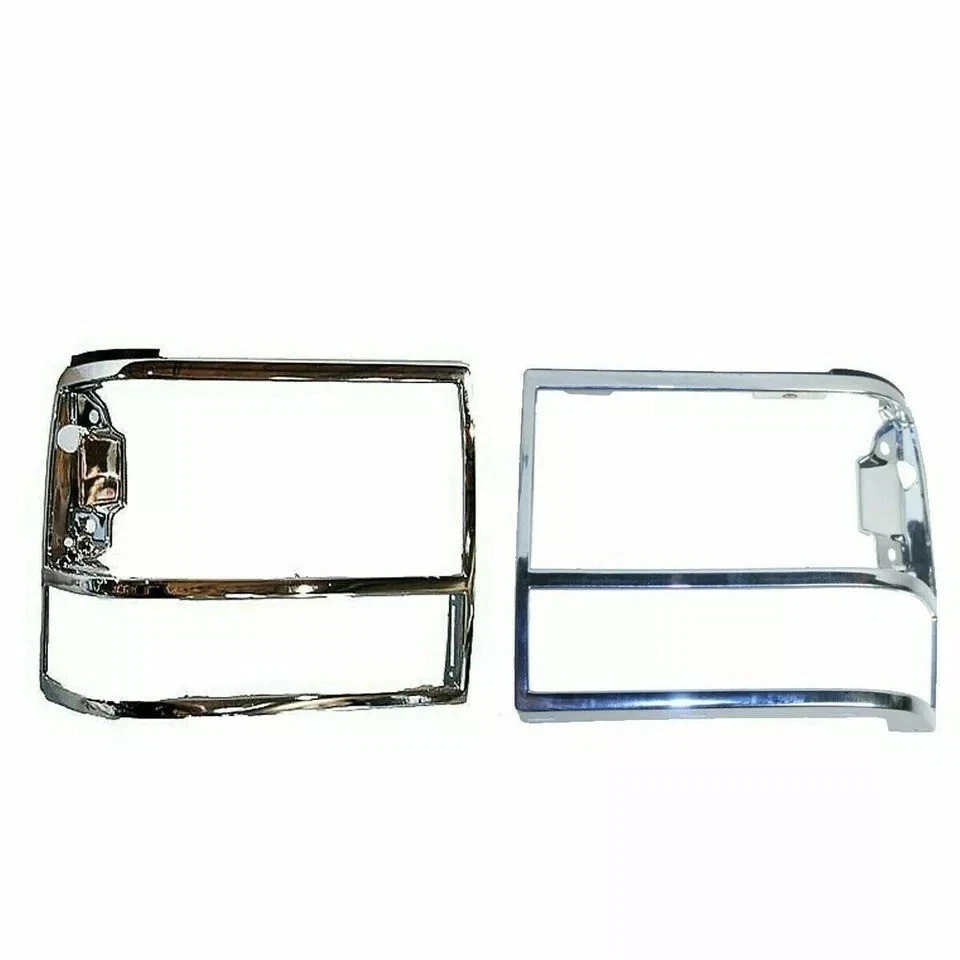 For Ford Explorer91-94Ranger89-90 Front Grille Left Right Headlamp Door Set 3pc - Imagem 3 de 4