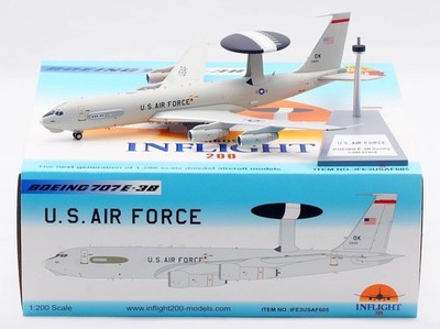 E-3B SENTRY USA AIR FORCE REG: 76-1605-INFLIGHT 200 IFE3USAF605 1/200