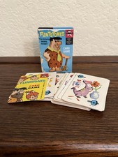 Flintstones 1961 Ed-U-Cards Pre-Historic Animal Rummy Card Game-Vintage-U.S.A.