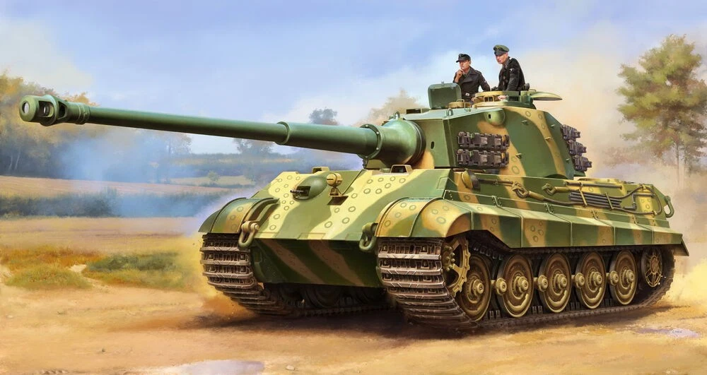 2 Figurine Fanteria Tedesca 1/16 Per Carri Armati RC Henglong - Tiger 1, Panther, King Tiger