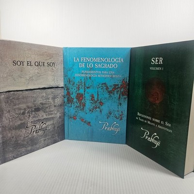Prabhuji, Soy el que soy, Ser. Fenomenologia de lo Sagrado Set Espiritualidad