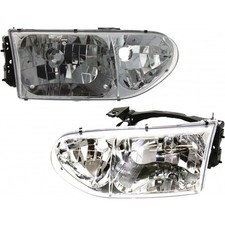 For 2010-2013 Ford Transit Connect Headlight Pair Driver Passenger For 2010-2013 Ford Transit Connect Headlight Pair Driver Passenger