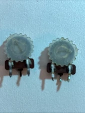 Pair Vintage 1k Ohm Stackpole Thumbwheel Minipot Potentiometer Linear Taper 1972