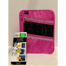 Five Star Flat Zipper Binder Pencil Pouch