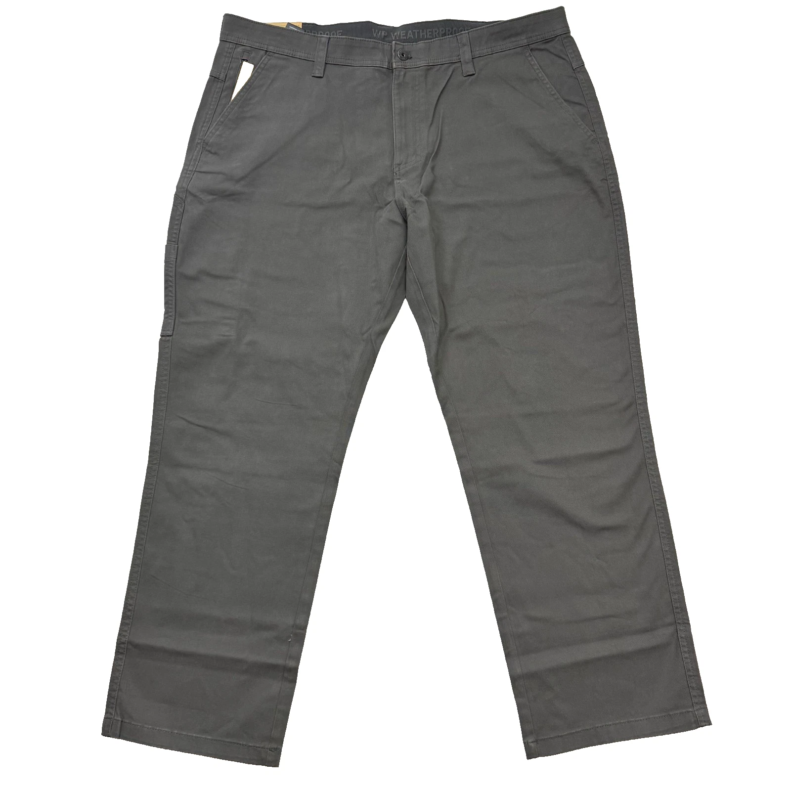 WP Weatherproof Commuter Utility Pant Mens 40x30 NWT Charcoal Flex Waist Stretch