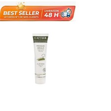 Cattier Masque à l'Argile Verte Bio 100 ml - Purifiant et Douceur