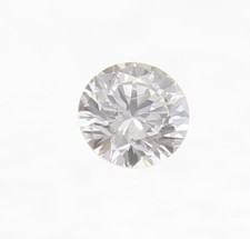 0.07 Carat J SI1 Round Brilliant Natural Enhanced EARTH MINED Diamond 2.72mm