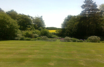Foto 6x4 Der Garten & Aussicht, Shaw's Corner Ayot St Lawrence c2009