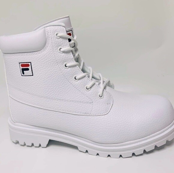 Men\'s Fila White Edgewater 12 PB Boot Size 10.5 New No Box Fila Men main image 4