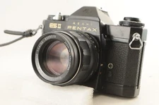 Pentax ESII ES II 35mm Film Camera SMC Takumar 50mm F/1.4 Lens From JAPAN #254
