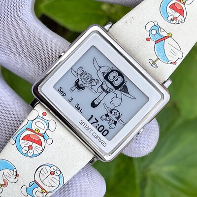 ドラえもん　EPSON スマートキャンバス　腕時計 ドラえもん Smart Canvas（スマートキャンバス） デジタル腕時計