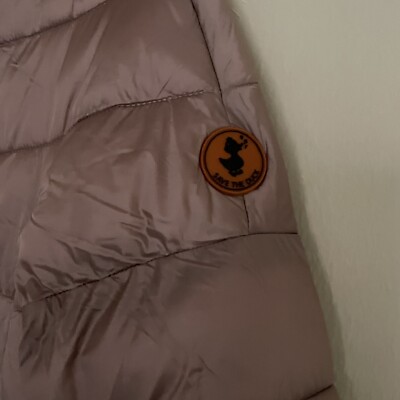 Save The Duck Girls Ultra Light Jacket, Rose Gold Size 14 Years 