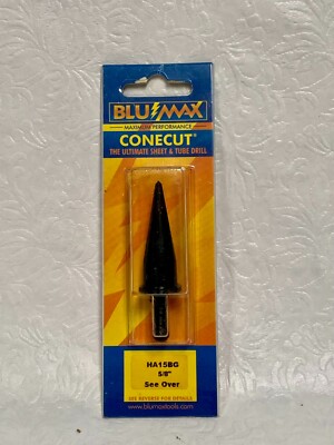 BLUMAX Conecut sheet and tube drill - 5/8'' Model HA15BG - New in Package