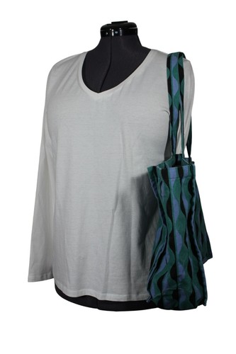 Ahluwalia Newgen 30 x Bags of Ethics geometric print large shopping tote bag - Picture 6 of 18