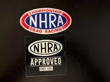 NHRA National Hot Rod Association APPROVED 1951 Original Racing Decal/Sticker