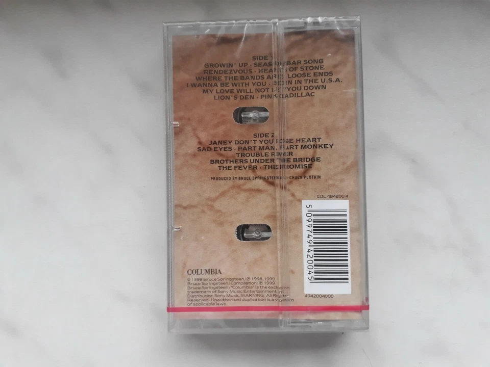 Bruce Springsteen - 18 Tracks Cassette MC Tape New Sealed - Image 2 of 2