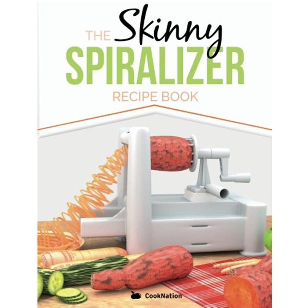 Skinny Spiralizer Recipe Book Inspired Low Calorie Recipes By CookNation NEW PB