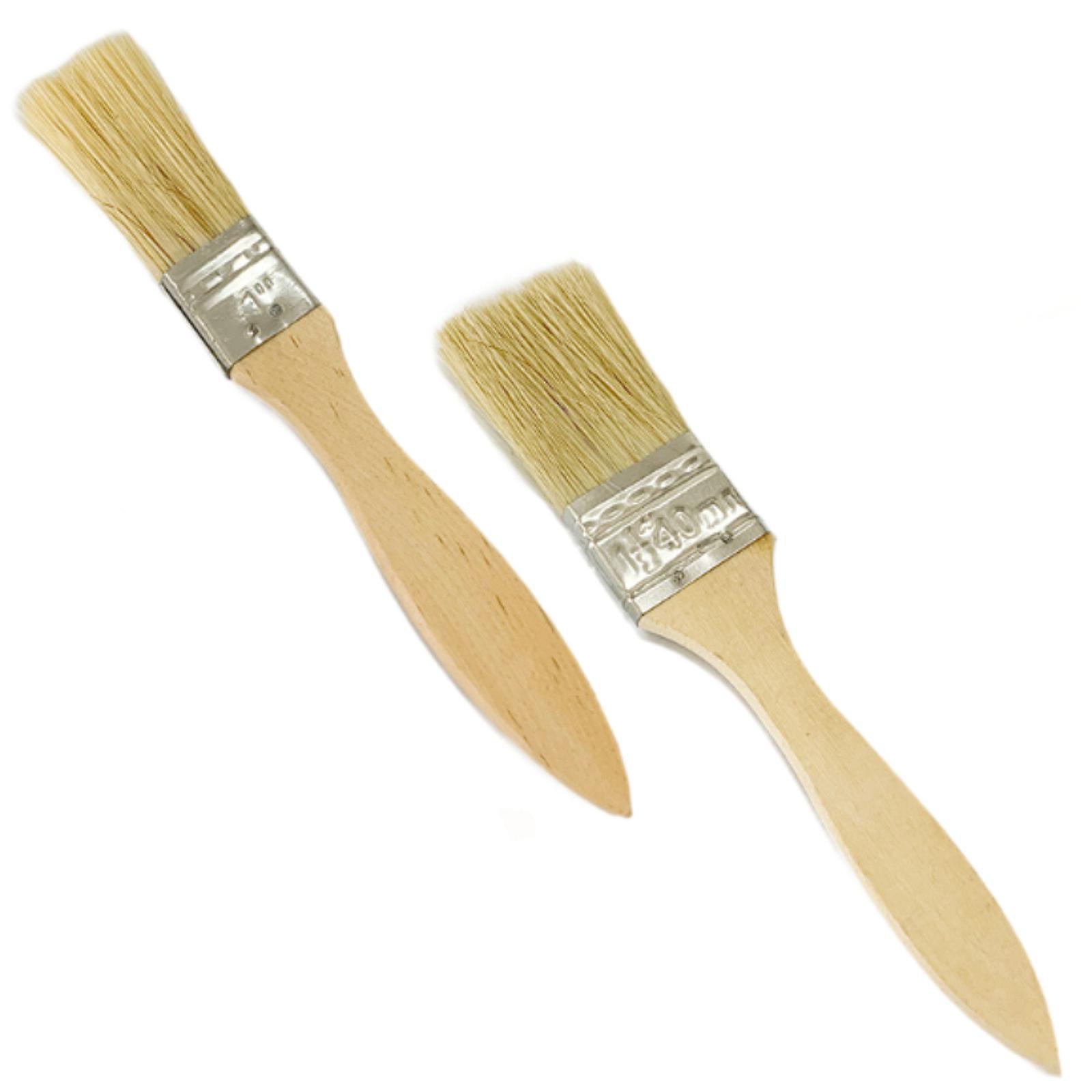 Paint Brush Painting Brushes Wooden Handle Fence Stain Brush Stain